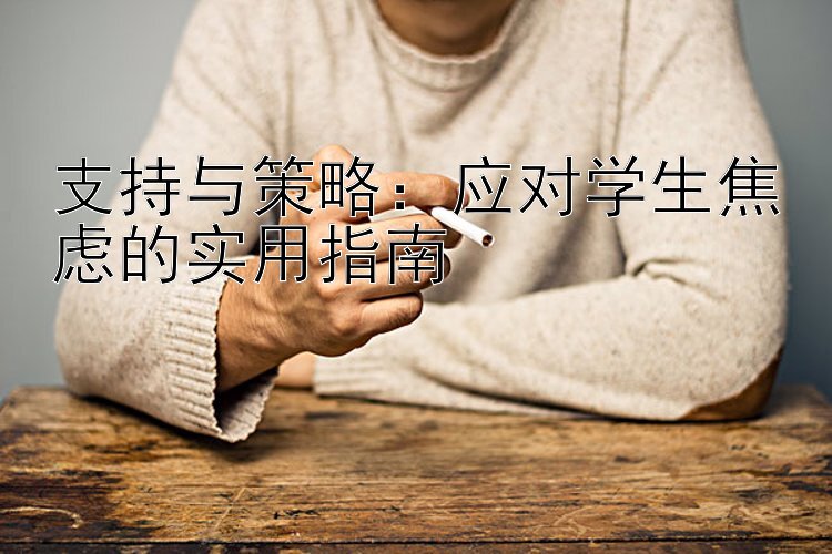 支持与策略：应对学生焦虑的实用指南